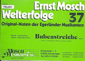Bubenstreiche:  für Blasorchester  Direktion und Stimmen