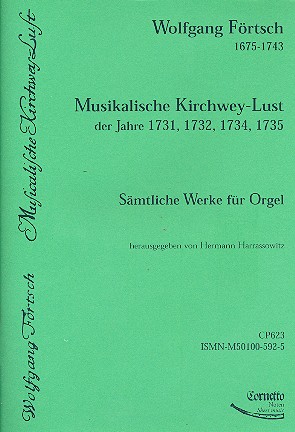 Musikalische Kirchwey-Lust&nbsp;&nbsp;für Orgel&nbsp;&nbsp;