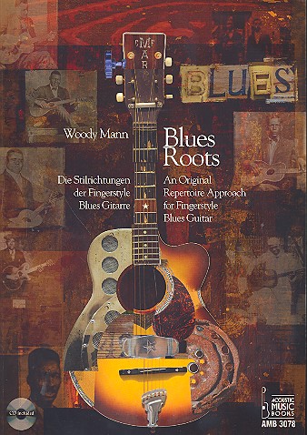 Blues Roots (+CD): für Gitarre/Tabulatur  (dt/en)  