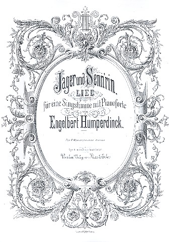 Jager und Senn'rin für Männerchor&nbsp;&nbsp;a cappella&nbsp;&nbsp;Partitur