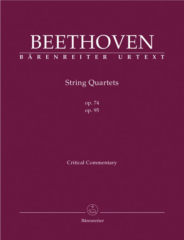 Streichquartette op.74 und op.95&nbsp;&nbsp;Kritischer Bericht (en)&nbsp;&nbsp;