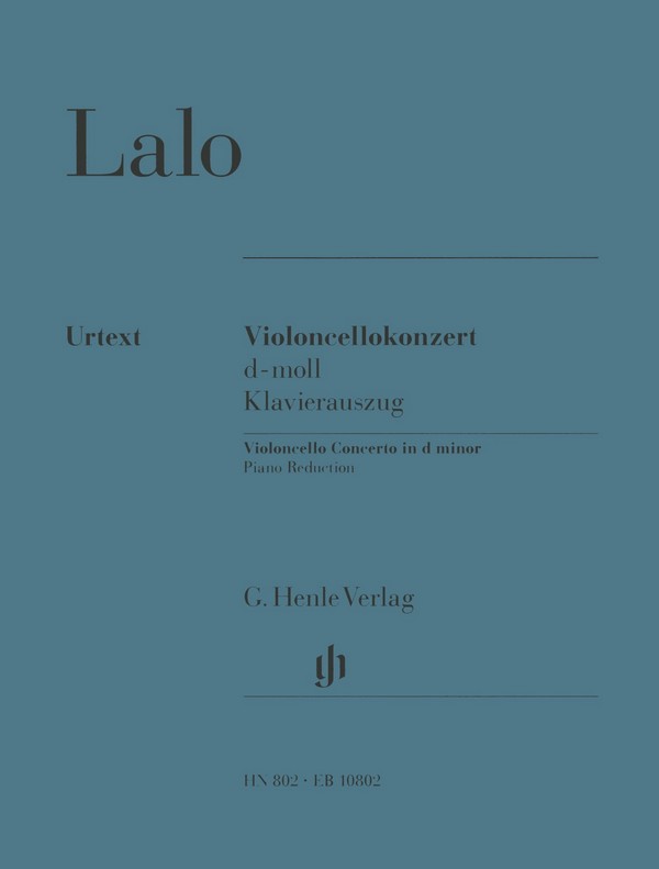 Konzert d-Moll für Violoncello und Orchester  für Violoncello und Klavier  