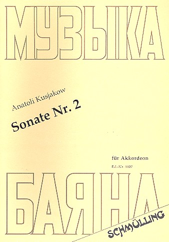 Sonate Nr.2  für Akkordeon  