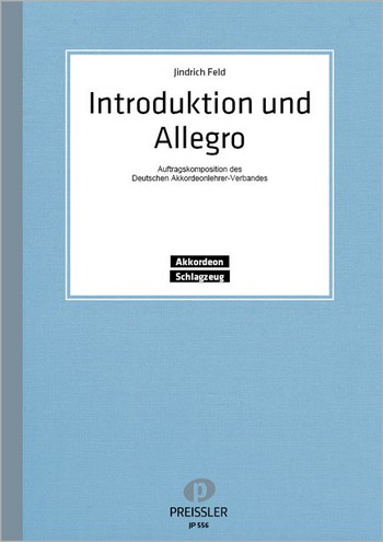 Introduktion und Allegro für Akkordeon  und Schlagzeug  