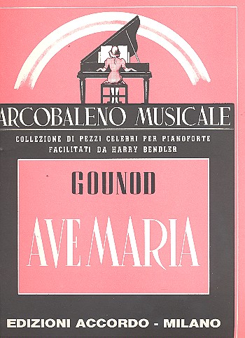 Ave Maria  per pianoforte  