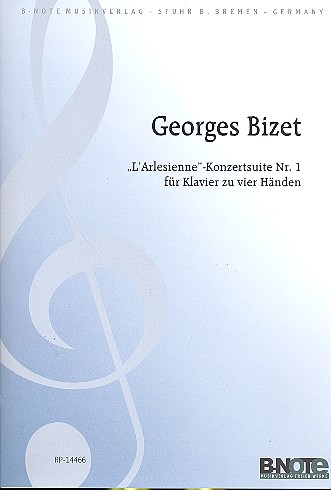 L'Arlesienne-Konzertsuite Nr.1  für Klavier zu 4 Händen  Spielpartitur