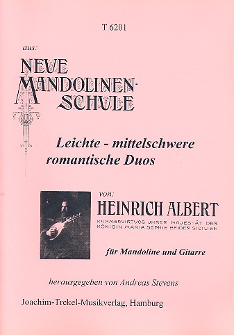 Leichte bis mittelschwere Duos aus  der Neuen Mandolinenschule  