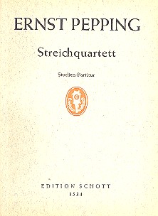 Streichquartett  für Streichquartett  Studienpartitur