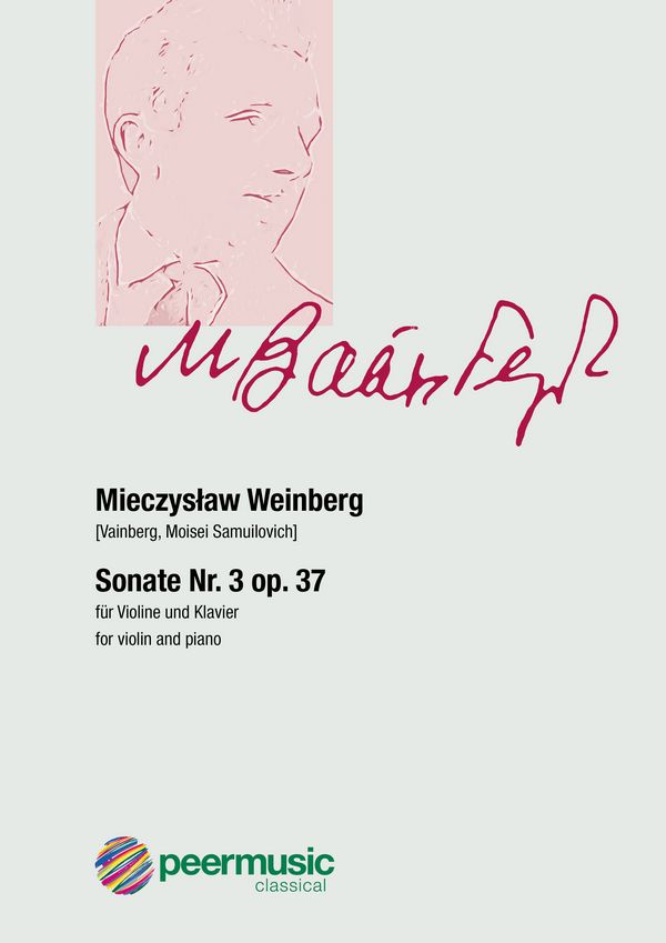 Sonate Nr.3 op.37&nbsp;&nbsp;für Violine und Klavier&nbsp;&nbsp;