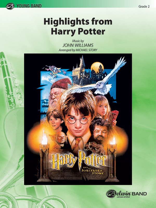 Highlights from Harry Potter (Medley):&nbsp;&nbsp;for concert band&nbsp;&nbsp;score and parts