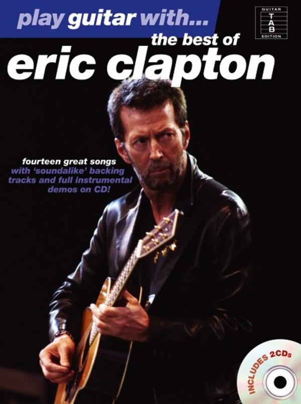 Play Guitar with Eric Clapton (+2 CD's)&nbsp;&nbsp;songbook vocal/guitar/tab&nbsp;&nbsp;