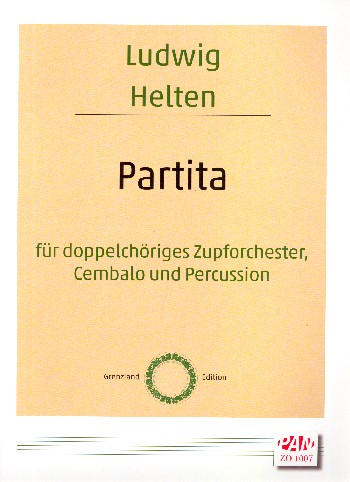 Partita  für Zupforchester  Partitur