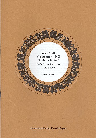 Concerto comique no.24  für Zupforchester  Partitur