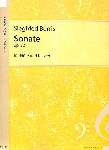 Sonate op.22 für Flöte und Klavier  Archivkopie  
