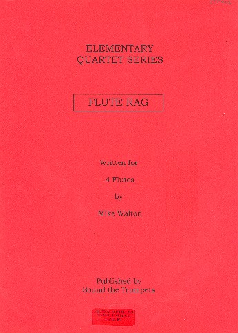 Flute Rag for 4 flutes  for 4 flutes  score and parts