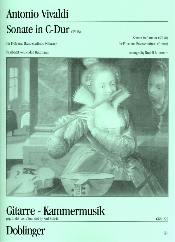 Sonate C-Dur RV48 für Flöte und Bc (Gitarre)&nbsp;&nbsp;&nbsp;&nbsp;