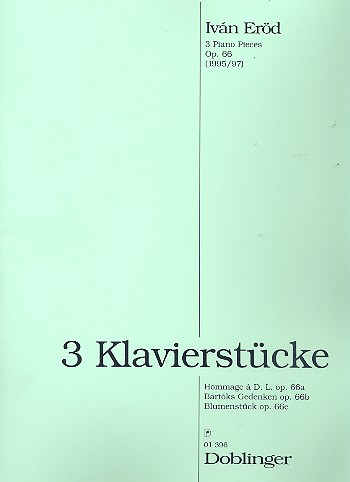 3 kleine Klavierstuecke op.66    