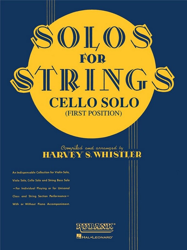 Solos for Strings for cello and piano&nbsp;&nbsp;cello part&nbsp;&nbsp;