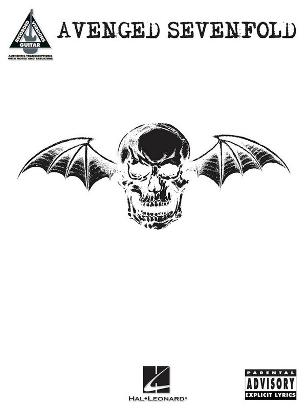 Advenged Sevenfold: White Book&nbsp;&nbsp;songbook vocal/guitar/tab&nbsp;&nbsp;recorded guitar versions