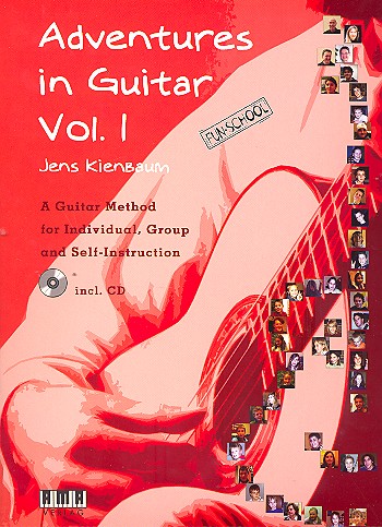 Adventures in Guitar vol.1 (+CD)  A guitar method for individual, group and self-instruction  