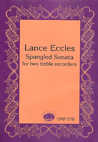 Spangled Sonata for  2 treble recorders  score