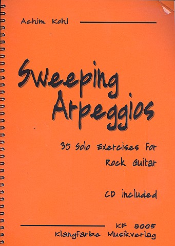 Sweeping Arpeggios (+CD)  30 Solo Exercises for Rock Guitar  