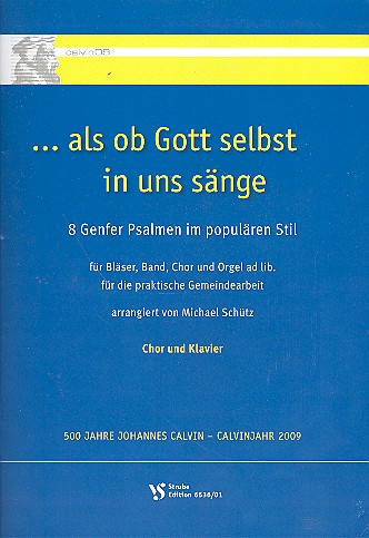Als ob Gott selbst in uns sänge&nbsp;&nbsp;für gem Chor (Gemeinde) und Instrumente&nbsp;&nbsp;Klavierauszug