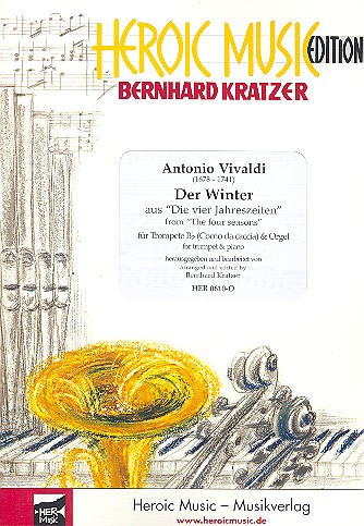 Der Winter (Ausgabe in F-Dur )&nbsp;&nbsp;für Trompete und Orgel&nbsp;&nbsp;