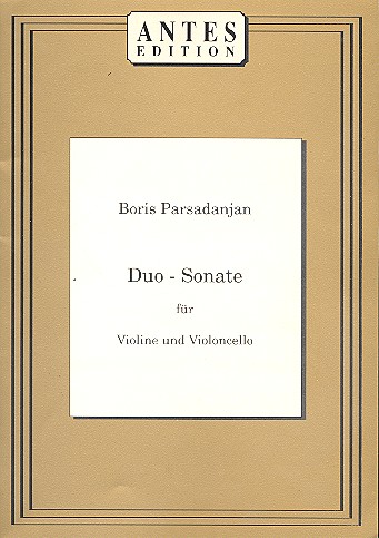 Duo-Sonate für Violine und Violoncello  2 Partituren  
