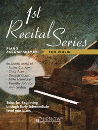 First Recital Series for violin  piano accompaniment  