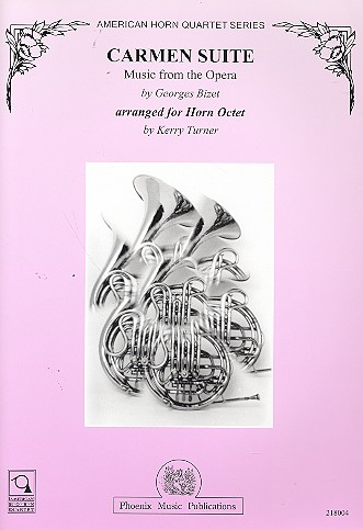 Carmen Suite for 8 horns  score and parts  