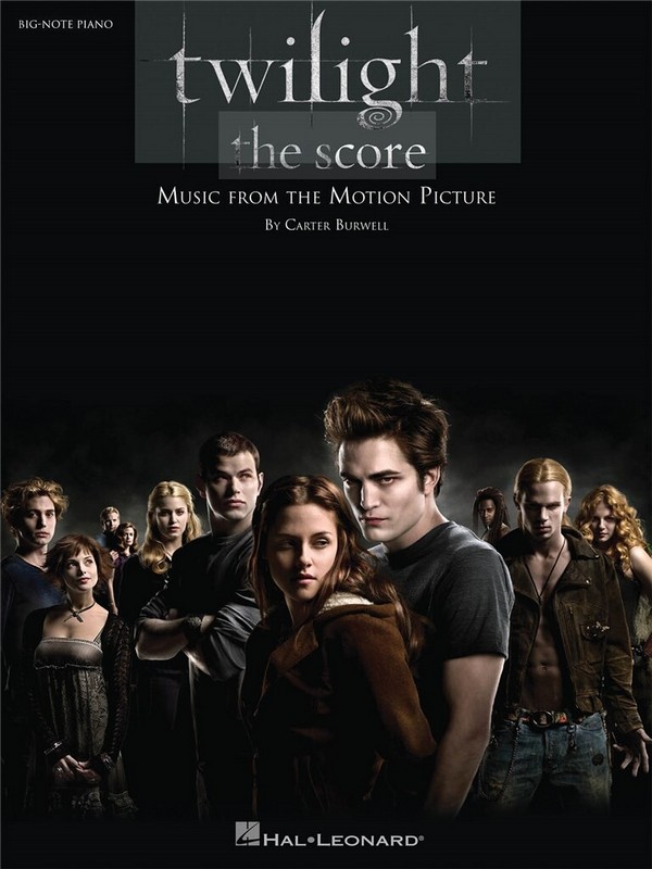 Twilight - The score: for big note piano&nbsp;&nbsp;&nbsp;&nbsp;