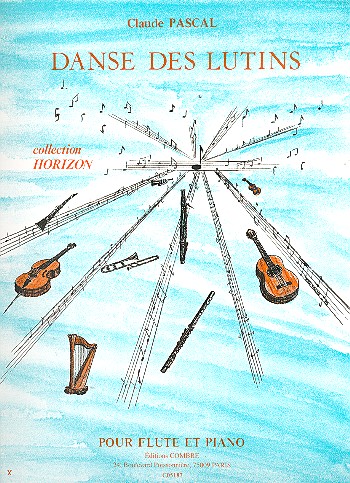 Danse des Lutins pour flute et piano    