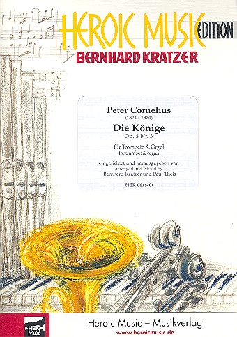 Die Könige op.8,3 für Trompete und Orgel    