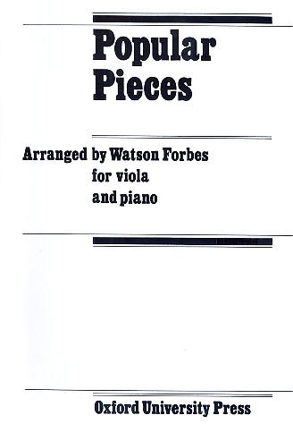 Popular Pieces for viola and piano&nbsp;&nbsp;&nbsp;&nbsp;