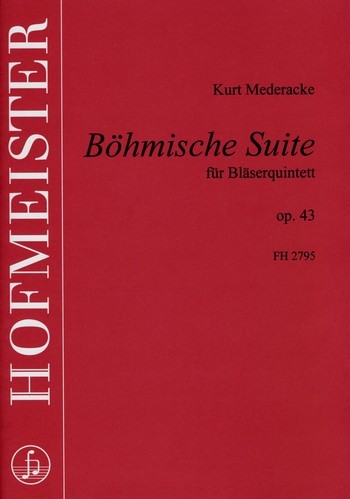 Böhmische Suite op.43 für Bläserquintett