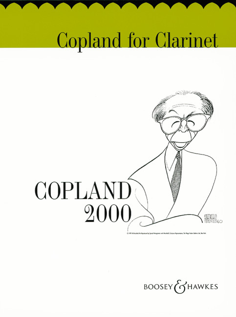 Copland for Clarinet&nbsp;&nbsp;für Klarinette und Klavier&nbsp;&nbsp;Einzelstimme