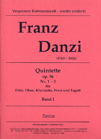 Quintette Band 1 op.56 (Nr.1-3)