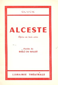Alceste  Libretto (frz)  