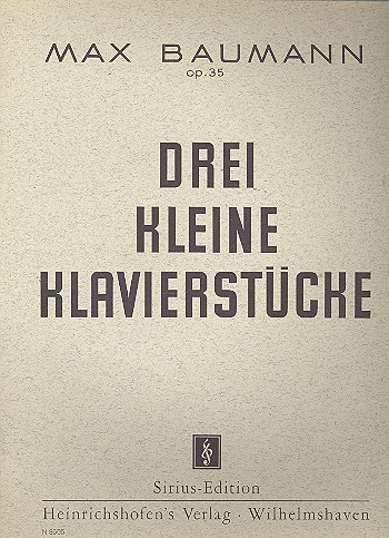 3 kleine Klavierstücke op.35    