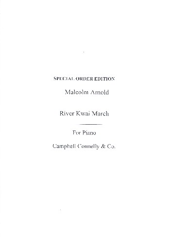 River Kwai March&nbsp;&nbsp;for piano&nbsp;&nbsp;