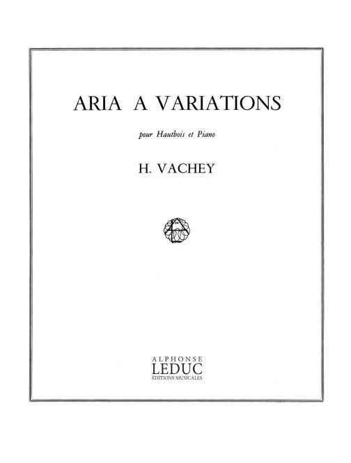 Aria a Variations pour hautbois et piano    