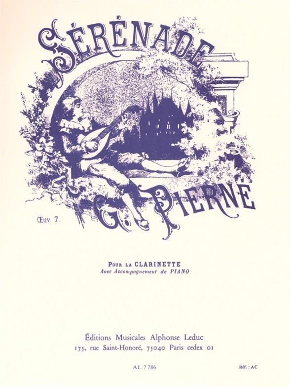 Serenade op.7 für Klarinette und Klavier    