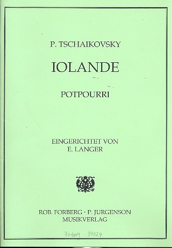 Iolande (Potpourri)&nbsp;&nbsp;für Klavier&nbsp;&nbsp;