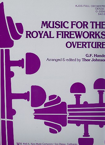 Feuerwerksmusik - Ouvertüre&nbsp;&nbsp;für Orchester&nbsp;&nbsp;Strimmenset (Streicher8-8-5-5-5)