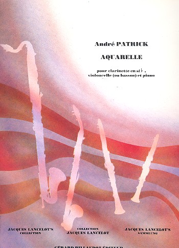 Aquarelle für Klarinette, Violoncello (Fagott)&nbsp;&nbsp;und Klavier&nbsp;&nbsp;Stimmen