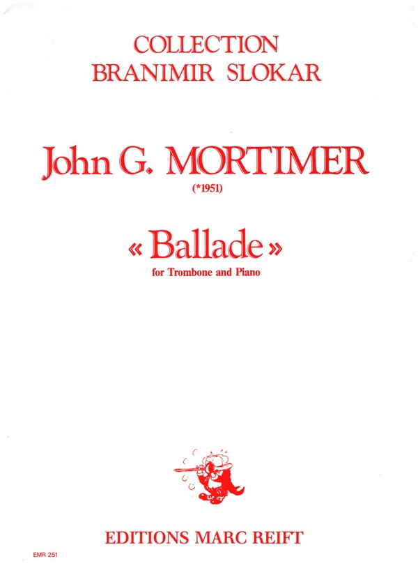 Ballade for trombone and piano&nbsp;&nbsp;&nbsp;&nbsp;