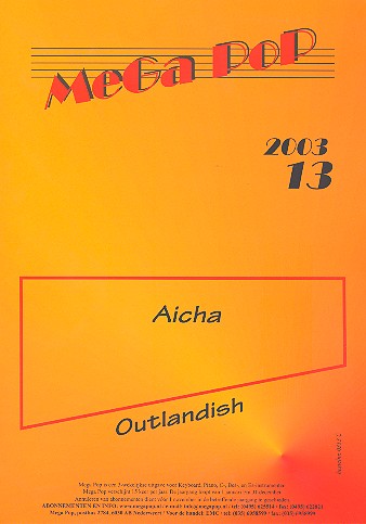 Aicha: for C instrument (with lyrics)&nbsp;&nbsp;&nbsp;&nbsp;