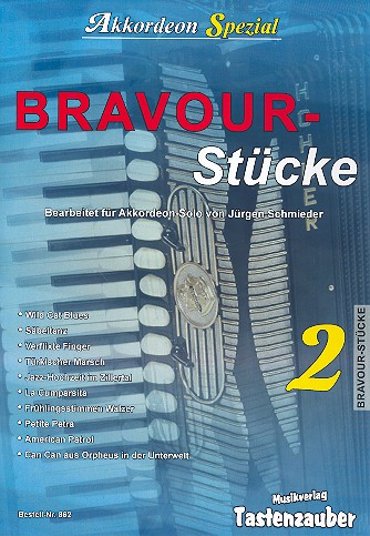 Bravour-Stücke Band 2  für Akkordeon  
