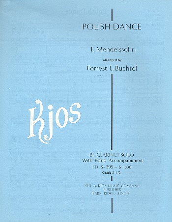 Polish Dance für Klarinette und Klavier&nbsp;&nbsp;&nbsp;&nbsp;